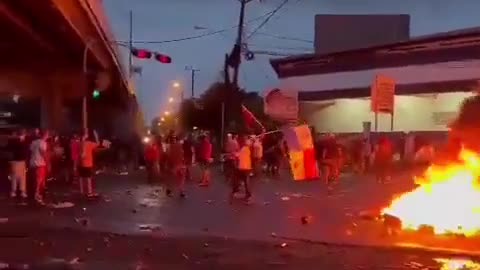 Panamanian Protests Turn Fiery As Food And Gas Prices SKYROCKET