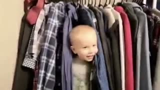 Babys adorable laughter while playing peek a boo will melt your heart