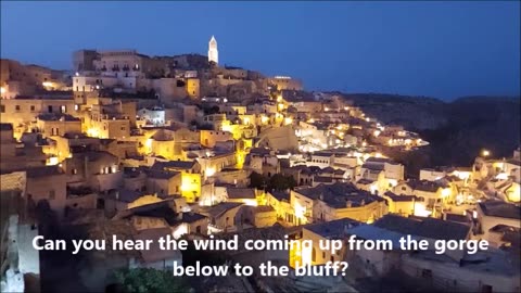 Matera Night View with Live Music