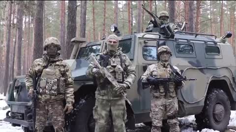 RUSSIAN SPETSNAZ WARNING & MSG TO UKRAINIAN SOLDIERS