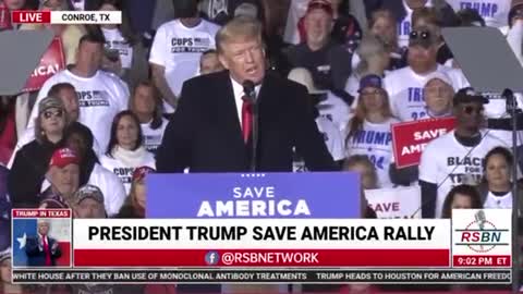 "SAVE AMERICA" RALLY IN CONROE, TX (1/29/22)