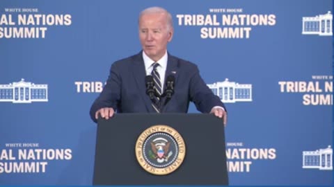 President Biden Delivers Remarks at the White House Tribal nation Submit