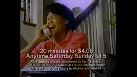 July 23, 1982 - A 20-Minute Long Distance Call for Only $4.06