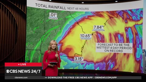 Tropical Storm Debby slams Florida with heavy rains, flooding