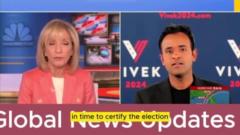 Vivek Ramaswamy school Andrea Mitchell with facts