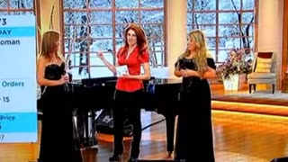 Celtic woman at qvc promoting there new cd Lullaby 2 1 11