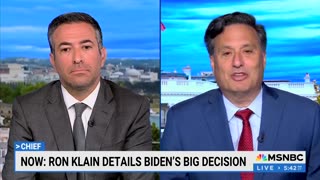 Ron Klain says he advised Biden NOT to drop out and endorse Kamala Harris