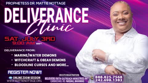 PRAYER FOR GOD’S INTERVENTION & BREAKTHROUGH | PROPHETESS MATTIE NOTTAGE