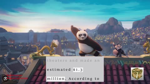 ‘Kung Fu Panda 4’ repeats at No. 1 on the box office charts