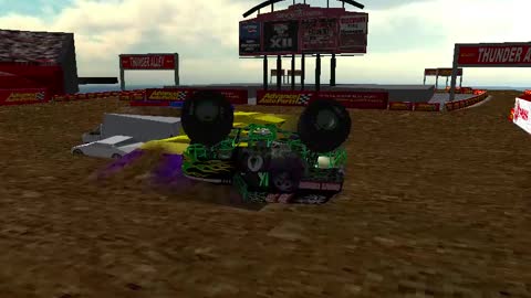 Rigs of Rods Monster Jam - Grave Digger Front Flip