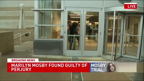 231109 Marilyn Mosby leaves federal court after being found guilty on 2 counts of perjury.mp4