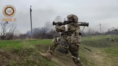 Live attack of Chechen fighter#ukrain war#live war footage #russian army