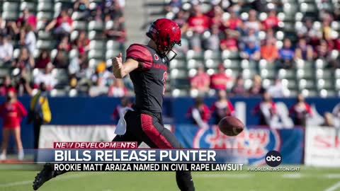 Buffalo Bills release standout punter Matt Araiza from team