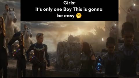 Boys vs Girls #viral #marvel #trending