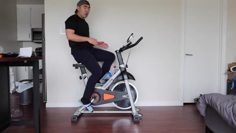 Get Fit at Home with the YOSUDA Exercise Bike: Comfortable & Quiet Workouts Guaranteed! 🏠💪