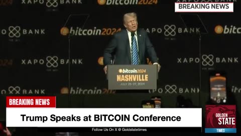 President Trump Asked to STAY BACK Due to SECURITY Concerns at Bitcoin Conference!