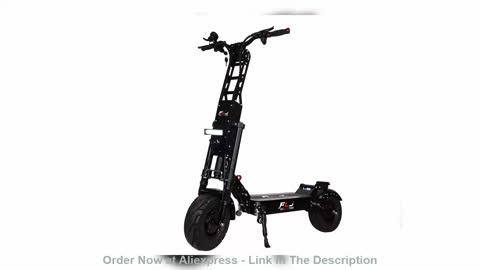 ⭐️ FLJ 13inch Electric Scooter with 6000W/60V Dual Engine Fat tire big wheel design double drive