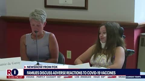 Maddie de Garay, 12 ans, de parents médecins pro-vaccin, victime des effets secondaires. VO.