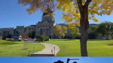 Beautiful Drive Around Montana Capitol Building, October Helena Montana # whyhelenmt