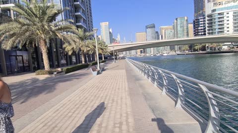 Dubai Marina canal