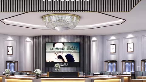 High-end jewelry store showcase project in Sydney, Australia