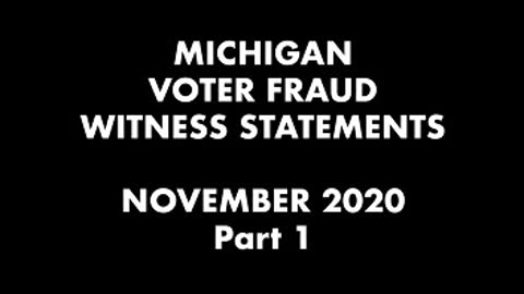 Bombshell- Michigan Networked Voting Machines!