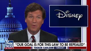 Tucker Carlson slams Disney for opposing Florida's anti-grooming law