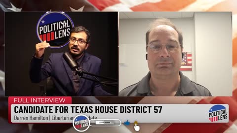 2024 Candidate for Texas House District 57 – Darren Hamilton | Libertarian Candidate