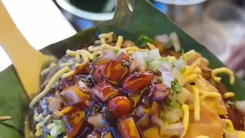 Indian street food khasta kachori chat recipe