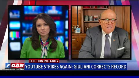 YouTube Strikes Again: Giuliani Corrects Record