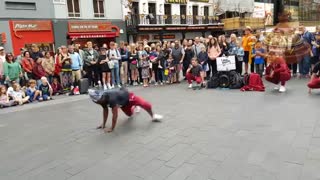Amazing Street dancers in London