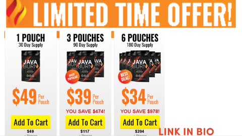 JAVA BURN cofee For Over 80% OFF Today!