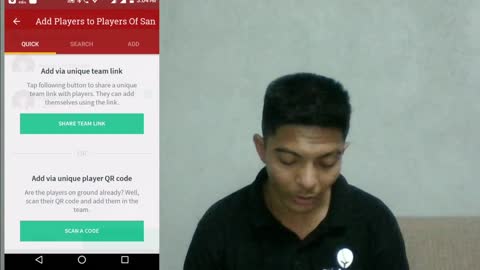 How to add Team in CricHeroes app