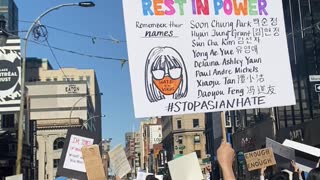 Powerful Video From Montreal's Anti-Asian Racism March