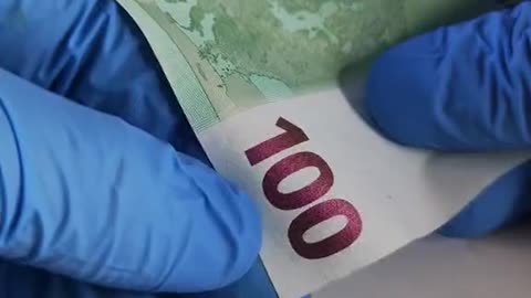 Niezwykłe ukryte symbole na banknocie 100 euro.