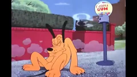 Pluto cartoon for every child 90s children likes