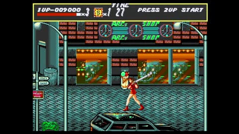 Streets of Rage (Sega Genesis) Playthrough Part1