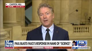 Rand Paul FIRES BACK at Fauci