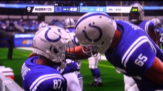 Madden: Colts vs Chargers (Touchdowns)