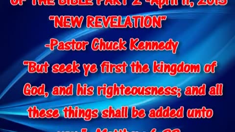 03) ALL THE MESSIANIC PROPHECIES OF THE BIBLE PART 2 - NEW REVELATION