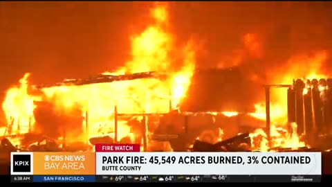 Rapid-burning wildfire scorches more than 45,000 acres in Butte County,