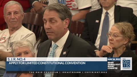 Convention of States Project - Mark Meckler at Ohio Hearing: America WILL Collapse if We Don't Stand Now May 24, 2022