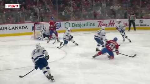 NHL - JOEL ARMIA! 🤯 Look at this hand-eye coordination...