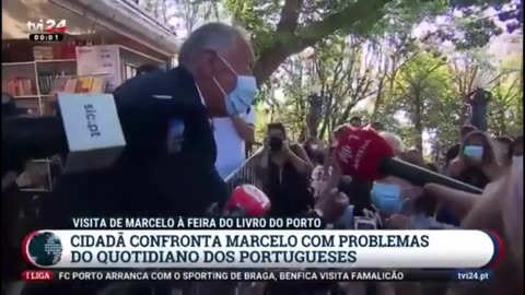 MULHER a SÉRIO enfrenta Marcelo Rebelo de Sousa ( Presidente da Republica)