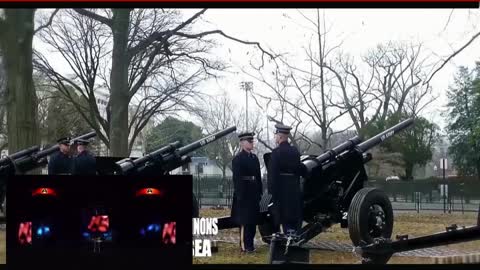 21 Gun Salute to the Commander and Chief