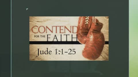 Contend Earnestly for the Faith, Warning the True Church, JUDE