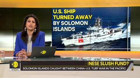 US ship turned away by Solomon Islands