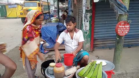 Aloe vera juice - Healthy Street Food || Popular Street Food of Bangladesh