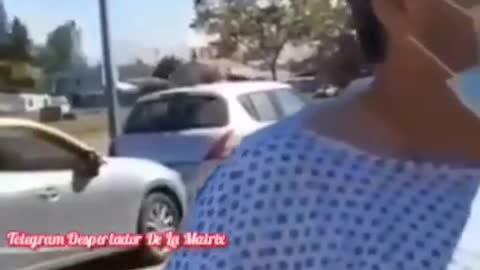 Patient escapes from the Chilean hospital and shouts in despair: “They're killing people!