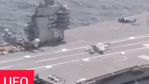Tr3b spotted on aircraft carrier